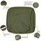 Classic Accessories Patio Lounge Back Cushion Cover, 21x15x4", Heather Fern 60-552-011101-RT - alternate 3